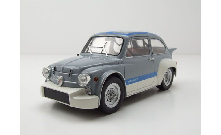 1:24 1/24 Abarth Fiat 1000 TCR 1970 1972 grey blue White Box