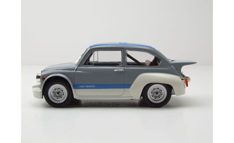 1:24 1/24 Abarth Fiat 1000 TCR 1970 1972 grey blue White Box