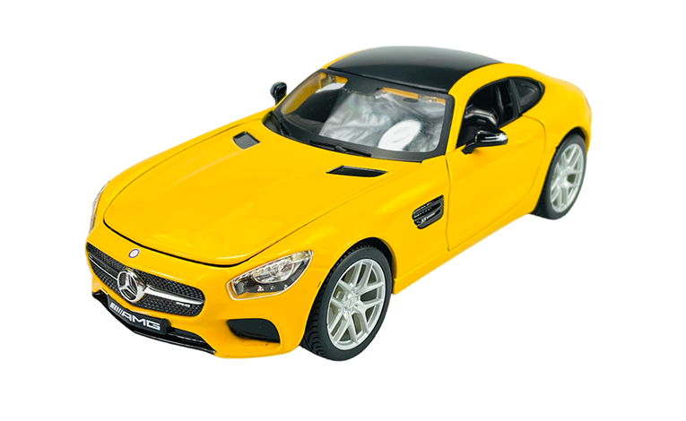 1:24 1/24 Mercedes AMG C190 GT-S 2014 2022 žuti Maisto