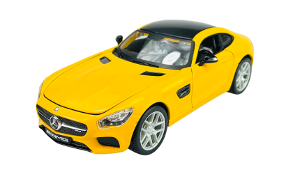 1:24 1/24 Mercedes AMG C190 GT-S 2014 2022 žuti Maisto