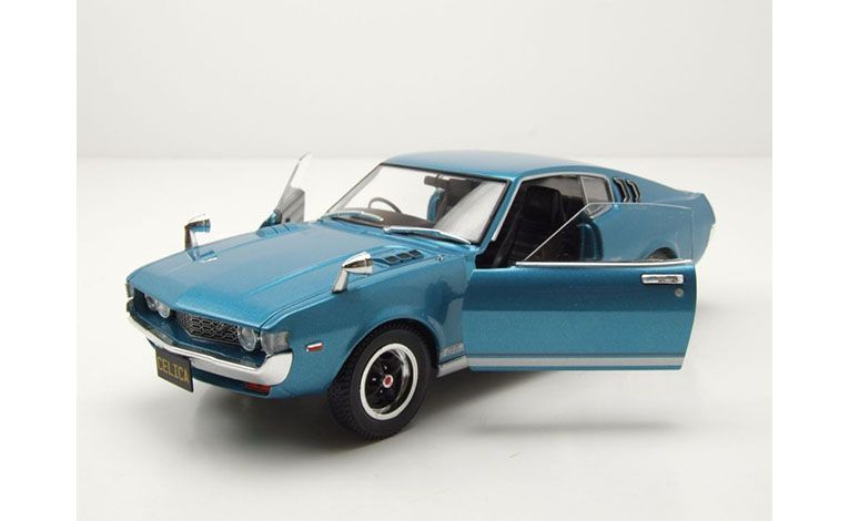 1:24 1/24 Toyota Celica Liftback 2000 GT 1973 1975 tirkizni White Box