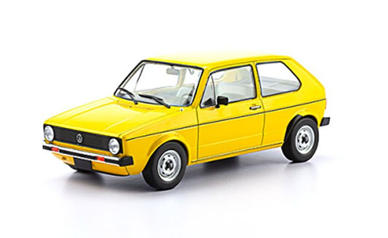 1:24 1/24 Volkswagen VW Golf 1 1978 1983 žuti Altaya