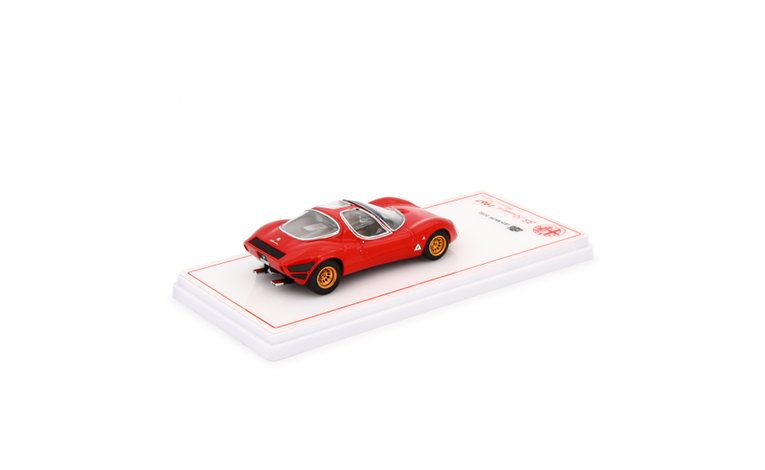 1:43 1/43 Alfa Romeo 33 Stradale Museum version 1967 red Laudoracing-Models