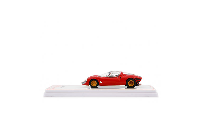1:43 1/43 Alfa Romeo 33 Stradale Museum version 1967 red Laudoracing-Models