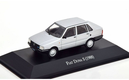 1:43 1/43 Fiat Duna S 1988 1991 silver Altaya