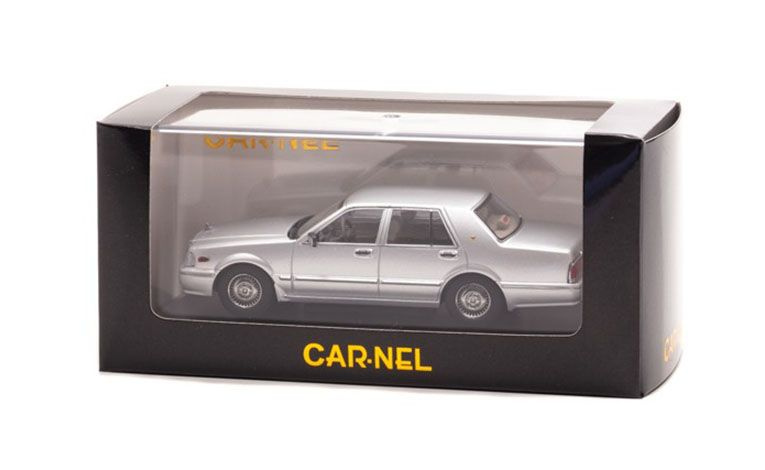 1:43 1/43 Nissan Gloria Brougham VIP Pay31 1998 1999 srebreni Car-Nel