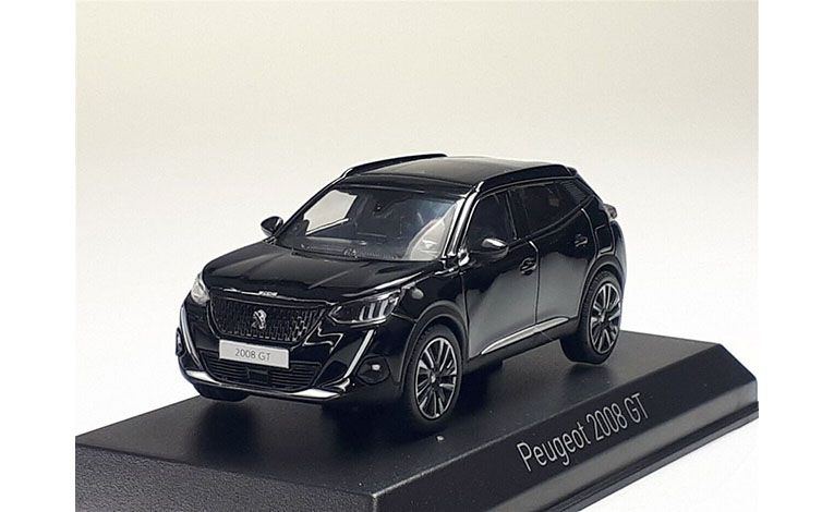 1:43 1/43 Peugeot 2008 GT 2020 2023 black Norev