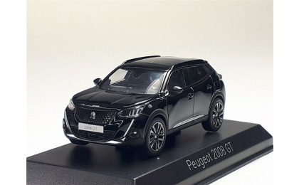 1:43 1/43 Peugeot 2008 GT 2020 2023 black Norev