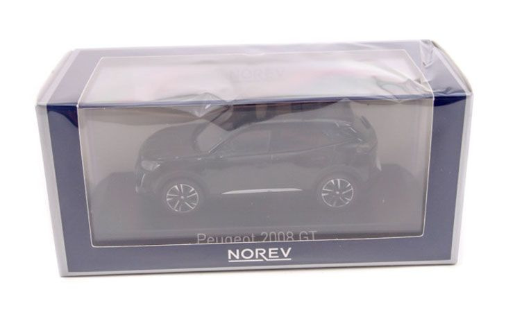 1:43 1/43 Peugeot 2008 GT 2020 2023 black Norev