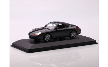 1:43 1/43 Porsche 996 911 Carrera 1997 2004 dark purple Minichamps