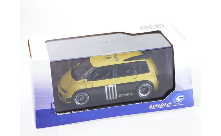 1:43 1/43 Renault Espace F1 1994 yellow black Solido