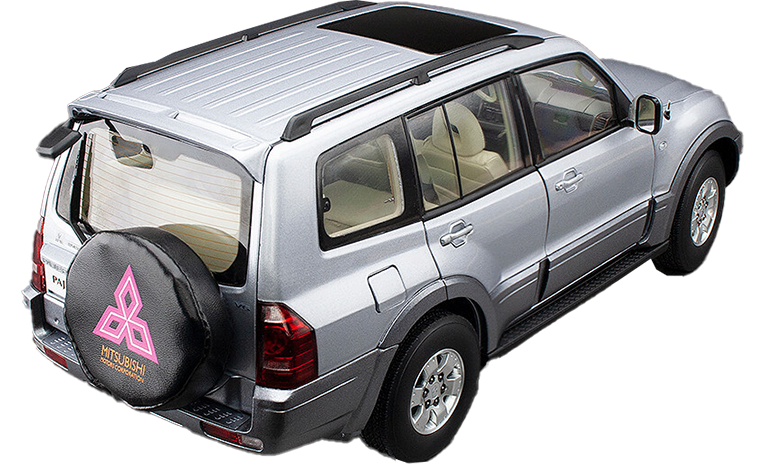 1:18 1/18 Mitsubishi V73 Pajero 3.5L V6 2006 silver grey Sun Star