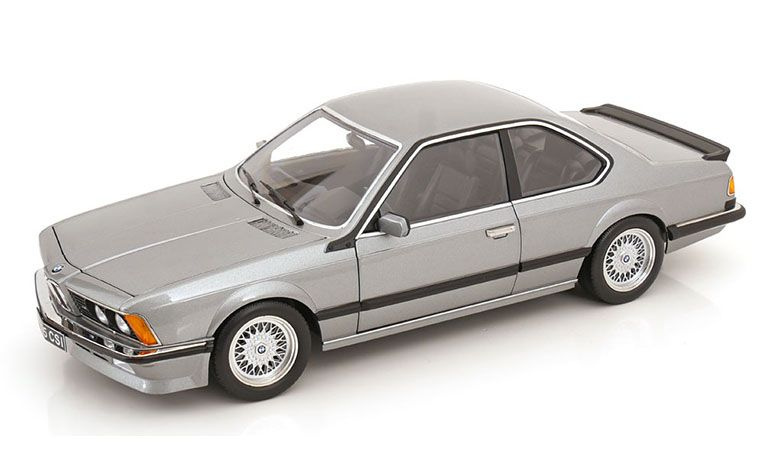 1:12 1/12 BMW E24 Serija 6 M635 CSi 1987 1989 sivi KK Scale