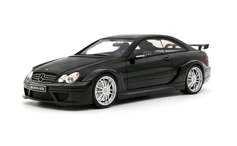 1:18 1/18 Mercedes AMG C209 CLK Klasa DTM Kupe 2004 2006 crni Otto Mobile