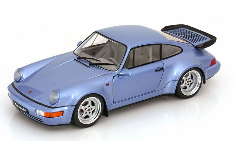1:18 1/18 Porsche 964 911 Turbo 3.6 1990 1993 horizon blue Solido
