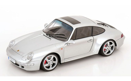 1:18 1/18 Porsche 993 911 4S 1996 1998 polarno srebreni Solido