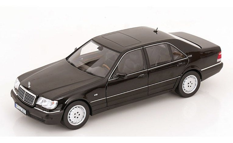 1:18 1/18 Mercedes W140 S Class S 600 1993 1998 black Norev
