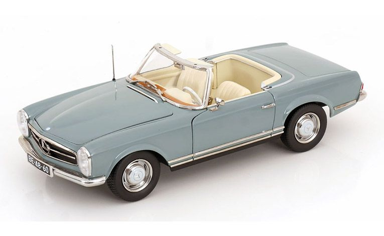 1:18 1/18 Mercedes W113 230 SL Pagoda Cabriolet 1963 1967 horizon blue Norev