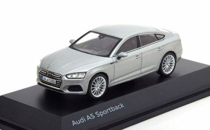 1:43 1/43 Audi A5 Sportback special edition by Audi 2017 2024 silver Spark
