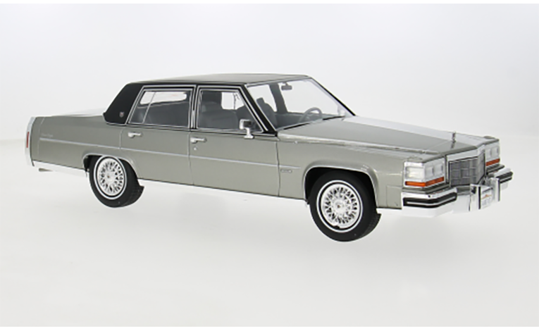 1:18 1/18 Cadillac Fleetwood Brougham 1982 1986 grey Model Car Group MCG