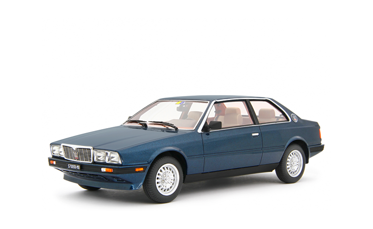 1:18 1/18 Maserati 2.0 Biturbo 1982 1987 tamno plavi Laudoracing-Models