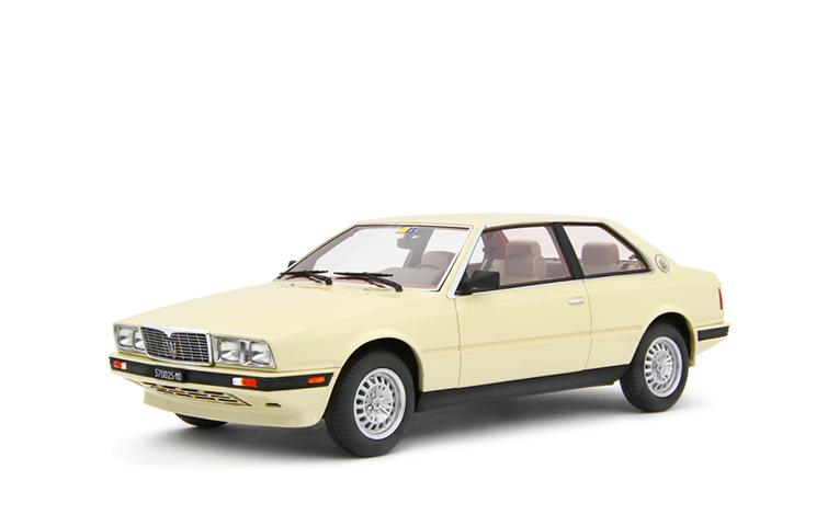 1:18 1/18 Maserati 2.0 Biturbo 1982 1987 ivory Laudoracing-Models