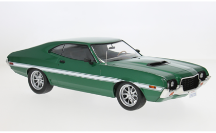 1:18 1/18 Ford Gran Torino Sport Kupe 1972 zeleno bijeli Ixo 