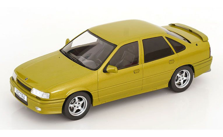 1:18 1/18 Opel Vectra A 2000 1988 1992 zeleno žuti Model Car Group MCG