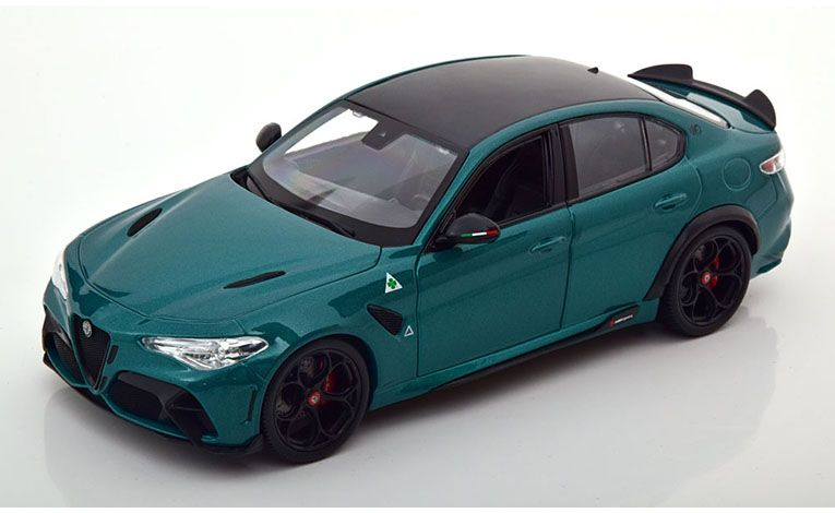 1:18 1/18 Alfa Romeo Giulia Type 952 GTA 2020 today montreal green Bburago