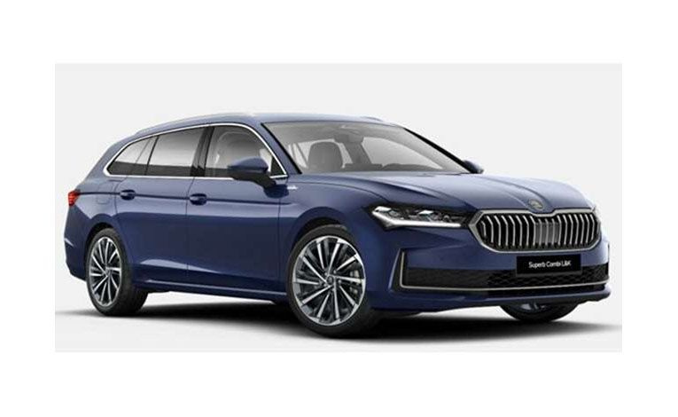 1:18 1/18 Škoda Superb Kombi Karavan 2024 danas plavi Solido