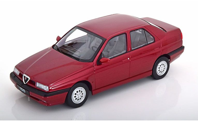 1:18 1/18 Alfa Romeo 155 1996 1998 dark red Triple 9
