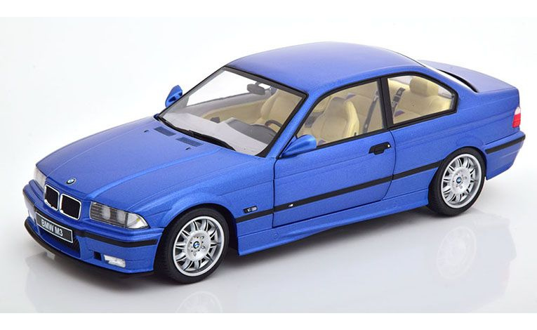 1:18 1/18 BMW E36 Series 3 M3 Coupe 1990 1999 blue Solido