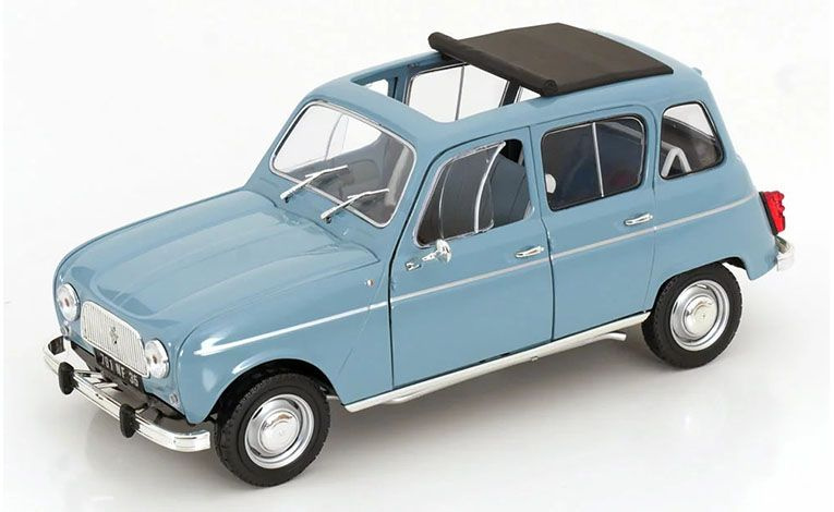 1:18 1/18 Renault R4 L 1966 1967 light blue Norev
