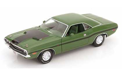1:18 1/18 Dodge Challenger R T Hemi Coupe 1970 1971 green black Greenlight