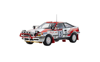 1:18 1/18 Toyota Celica ST185 GT Four No 3 Pobjednik Reli Safari Bjorn Waldegard Fred Gallagher 1990 crveno bijeli Kyosho