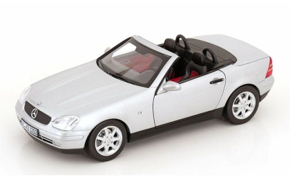 1:18 1/18 Mercedes R170 SLK Class Cabriolet 1996 2004 silver Norev