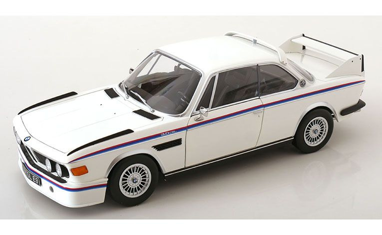 1:12 1/12 BMW E9 3.0 CSL 1973 1975 white KK Scale
