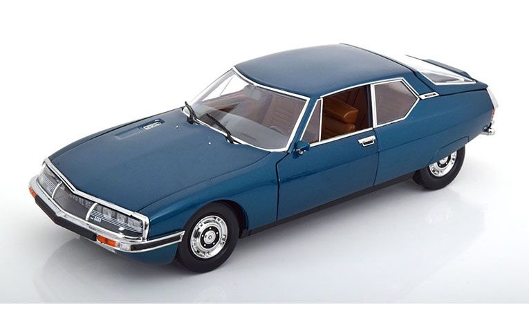 1:18 1/18 Citroen SM Sport Maserati with Maserati engine 1971 1975 light blue Norev