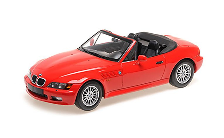 1:18 1/18 BMW E36 7 Z3 Kabriolet 1997 2002 crveni Minichamps