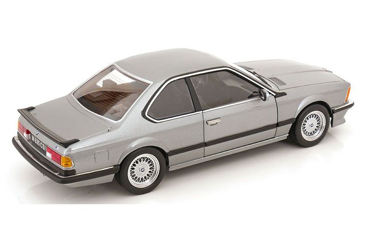 1:12 1/12 BMW E24 Serija 6 M635 CSi 1987 1989 sivi KK Scale
