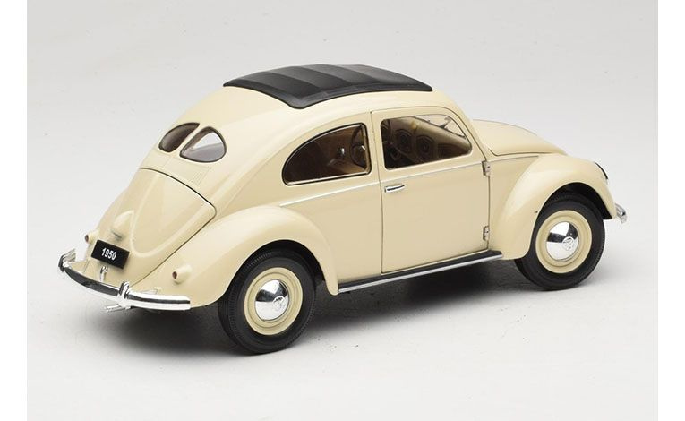 1:18 1/18 Volkswagen VW Beetle panoramic roof 1950 1959 cream Welly