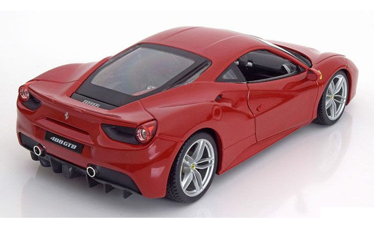 1:18 1/18 Ferrari 488 GTB Kupe 2015 2020 crveni Bburago