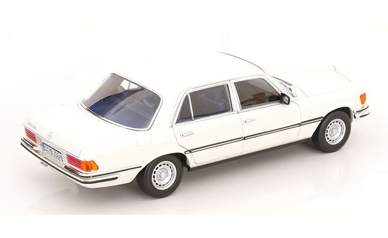 1:18 1/18 Mercedes W116 S Class 350 SEL special edition produced by Mercedes 1973 1980 white Norev