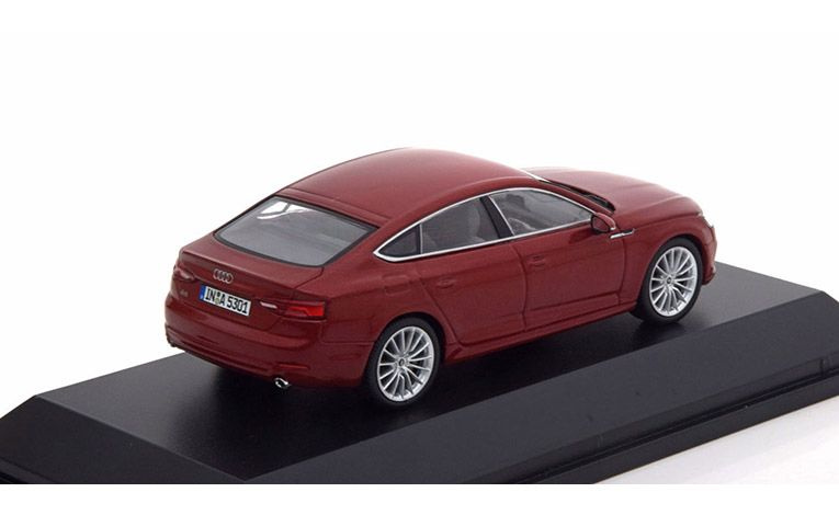 1:43 1/43 Audi A5 Sportback specijalno izdanje koje je proizveo Audi 2017 2024 crveni Spark