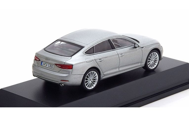 1:43 1/43 Audi A5 Sportback special edition by Audi 2017 2024 silver Spark