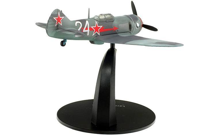 1:72 1/72 Lavochkin LA-7 9th 24 GIAP Njemački avion zrakoplov 1945 kamuflažni Solido