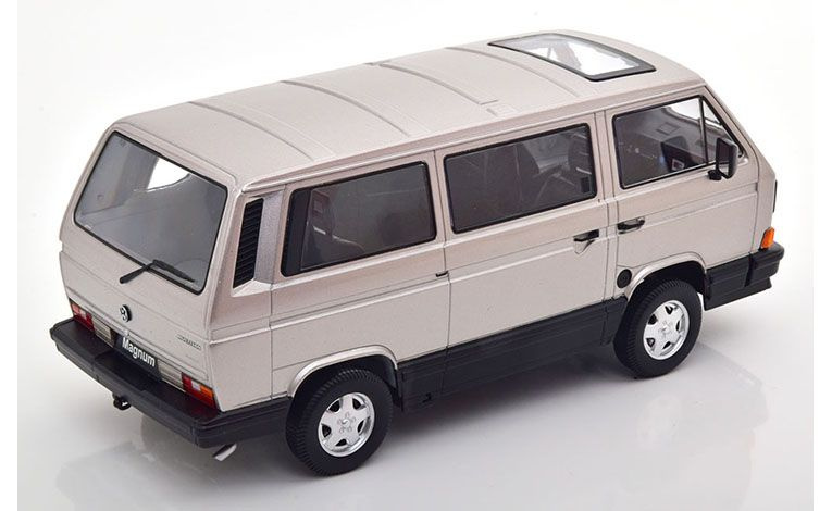 1:18 1/18 Volkswagen VW T3 Bus Magnum 1987 2002 silver KK-Scale