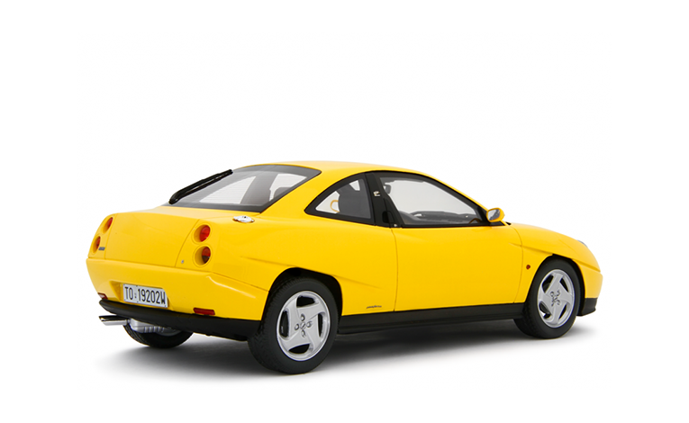 1:18 1/18 Fiat Kupe 2.0 16V Turbo Plus 1993 1997 žuti Laudoracing-Models