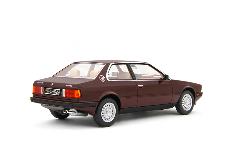 1:18 1/18 Maserati 2.0 Biturbo 1982 1987 dark garnet Laudoracing-Models