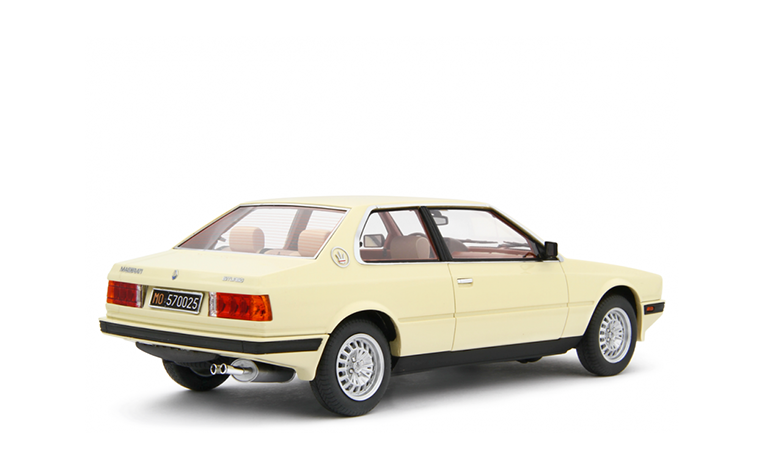 1:18 1/18 Maserati 2.0 Biturbo 1982 1987 ivory Laudoracing-Models